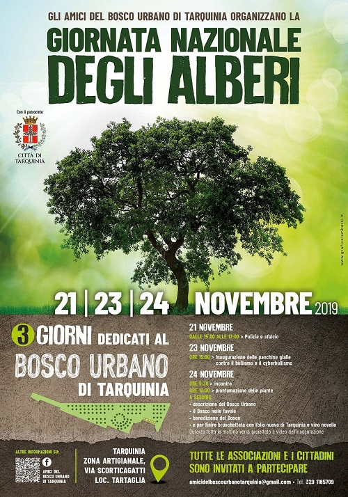 Tarquinia celebra la “Giornata Nazionale degli alberi” - Centumcellae News