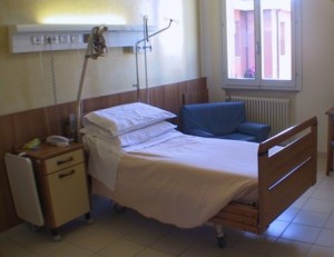 letto ospedale