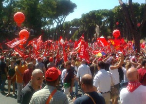 manifestazione cgil