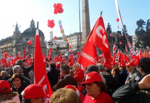 manifestazione cgil