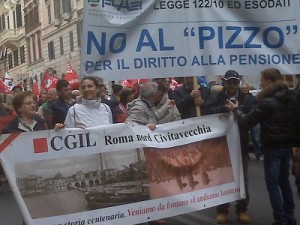 manifestazione cgil