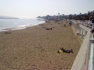 spiaggia passeggiata s. marinella