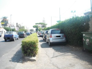 parcheggio selvaggio s. marinella