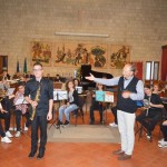 Il maestro Santoloci con l’Orchestra Giovanile Monte Mario