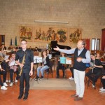 Il maestro Santoloci con l’Orchestra Giovanile Monte Mario